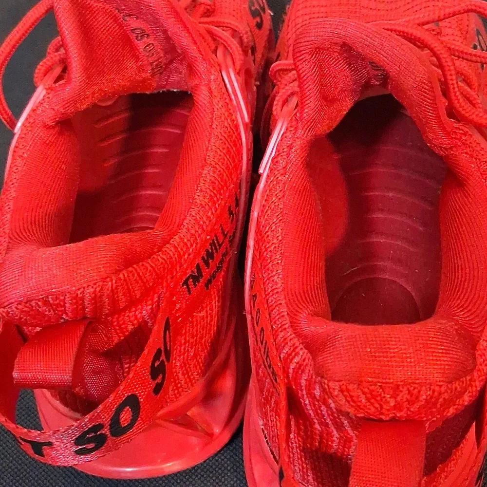 Red Athletic Shoes - Picture 4 of 4
